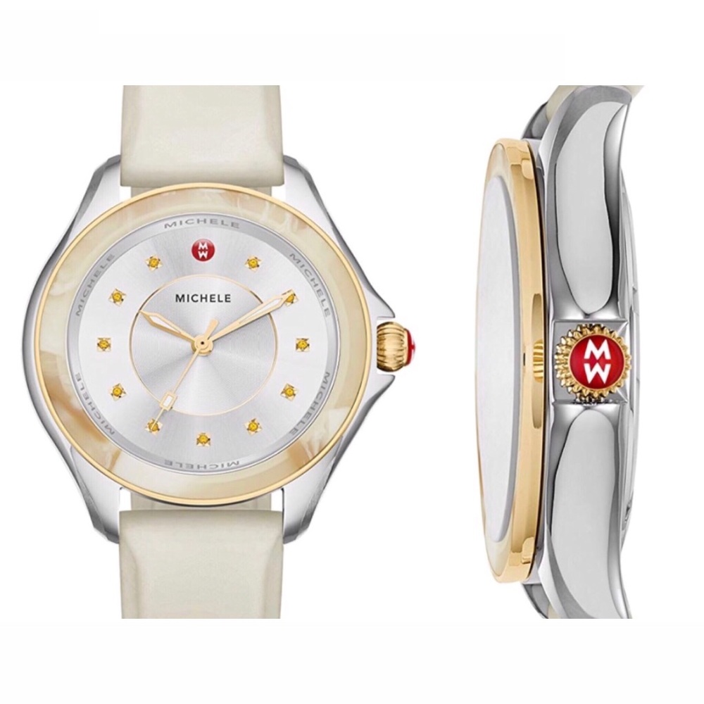 🆕⌚️ Cape Horn GS Bone 2 Tone HONEY TOPAZ 37mm